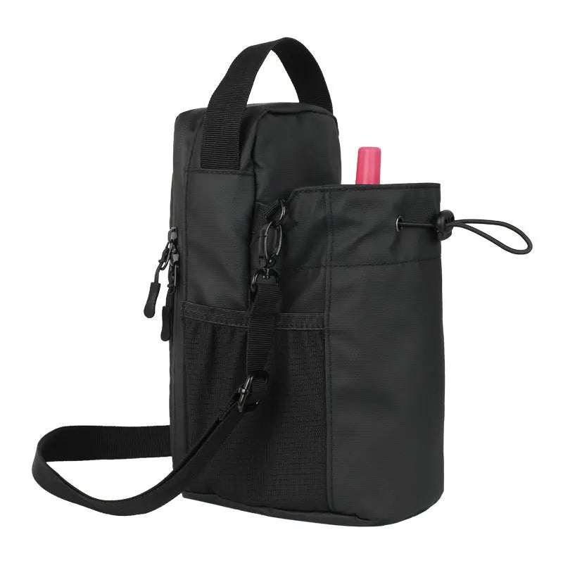 Magnetic Gym Sling Bag – Waterproof Fitness Crossbody with Strong Magnet & Phone Holder