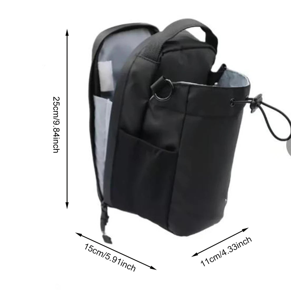 Magnetic Gym Sling Bag – Waterproof Fitness Crossbody with Strong Magnet & Phone Holder